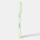 Lime Green Initials Monogram Simple Minimal  Case-Mate iPhone Case (Achterkant / Rechts)