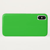 Lime Green iPhone XS-Hoesje Case-Mate iPhone Case (Achterkant (horizontaal))