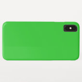 Lime Green iPhone XS Max Coque (Dos (Horizontal))