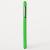 Lime Green iPhone XS Max Coque (Dos/Gauche)