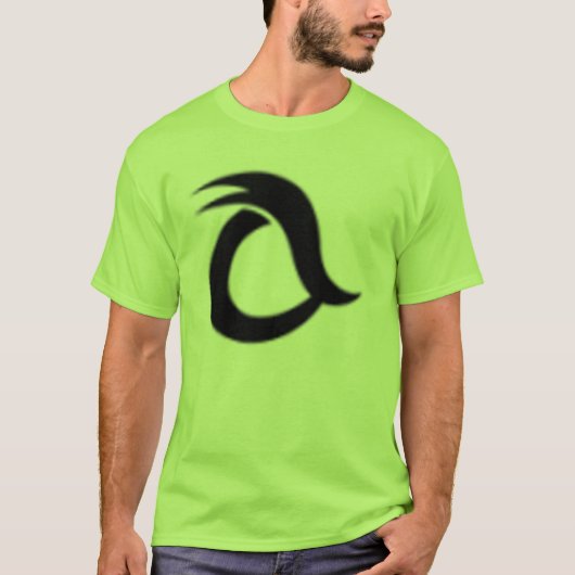 Lime Green Logo T-Shirt (Voorkant)