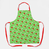 Lime Green LOVE Schort (Voorkant)