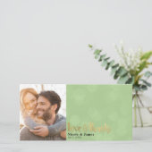 Lime Green Mariage Photo Love & Merci Merci (Debout devant)