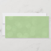 Lime Green Mariage Photo Love & Merci Merci (Dos)