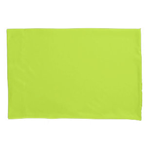 Lime Green Pillow-Hoesje met één standaardformaa Kussensloop