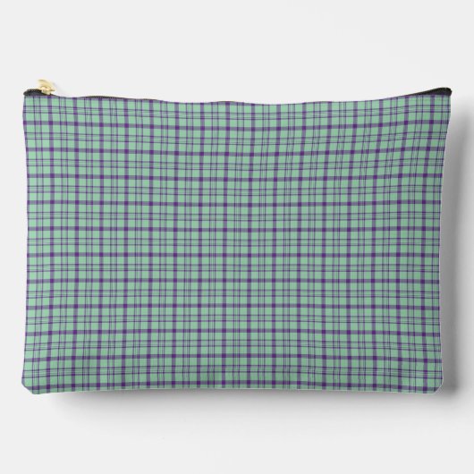 Lime Green Purple Plaid Classic Pattern Etui (Voorkant)