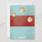 Lime Green Red Merry et Bright Family Carte photo (Dos)