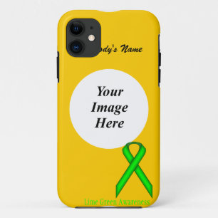 Lime Green Standard Ribbon van Kenneth Yoncich iPhone 11 Hoesje