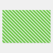 Lime Green T-Rex Dinosaur Inpakpapier Vel (Voorkant 3)