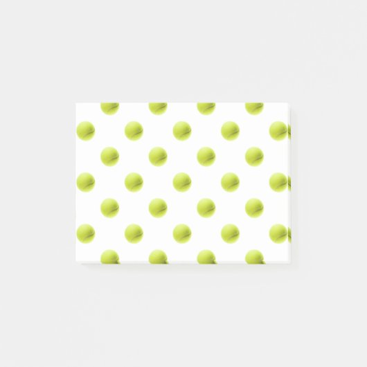 Lime Green Tennis Balls Background Ball Post-it® Notes (Voorkant)