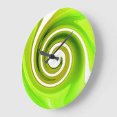 Lime Green Wall klok (Hoek)