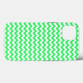 Lime Green Zig Zag Chevron Case-Mate iPhone Case (Achterkant (horizontaal))