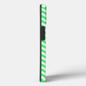 Lime Green Zig Zag Chevron Case-Mate iPhone Case (Achterkant / Rechts)