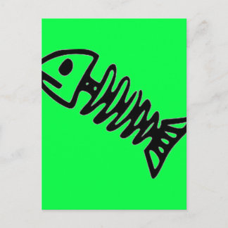 Lime groen briefkaart
