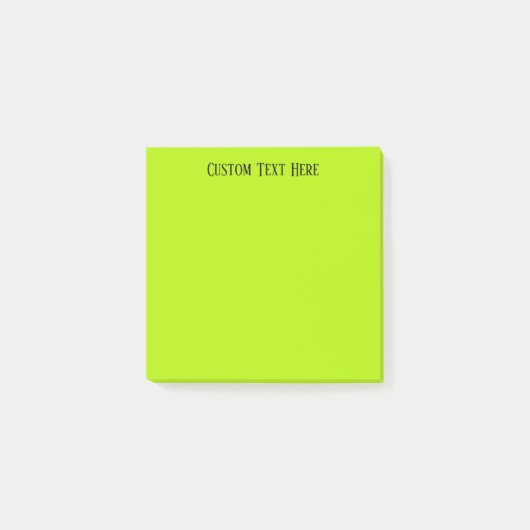 Lime groen post-it® notes (Voorkant)