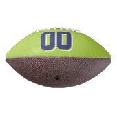 LIME GROENE NAVY EN WITTE Football (Gedraaid 270)
