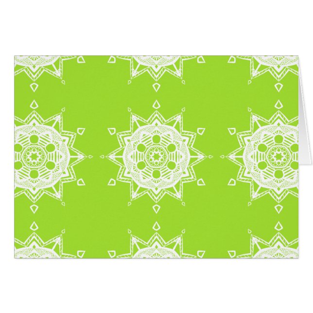 Lime Mandala (Devant horizontal)