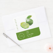 Lime Small Business Étiquette (Enveloppe)
