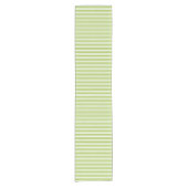 Lime Strepen Tafel Runner Korte Tafelloper (Voorkant)