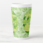 Lime Votre grande tôle en latte Mug 17 oz (Devant)