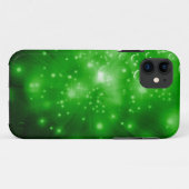 Limegroene Galaxy Uitbarsting Case-Mate iPhone Case (Achterkant (horizontaal))