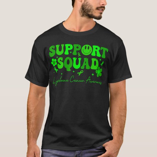 Limegroene lint t-shirt (Voorkant)