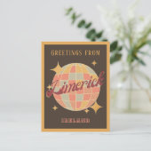 Limerick City Ierland Retro Briefkaart (Staand voorkant)