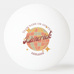 Limerick City Ierland tafeltennisclub Pingpongballen