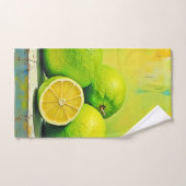Limes' heldere zomer Pop ontwerp Bad Handdoek (Handdoek)