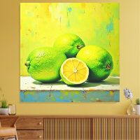 Limes' heldere zomer Pop ontwerp