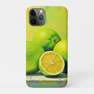 Limes' heldere zomer Pop ontwerp iPhone 11 Pro Hoesje