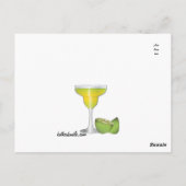 Limes Offer voor Margaritas Funny Briefkaart (Achterkant)