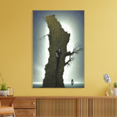 Limiet ruimtes Canvas afdrukken (Insitu (Woonkamer))