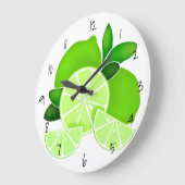 Limieten| limoen segmenten | Zonnecitrusvruchten   Grote Klok (Hoek)