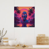 Liminal Polynesian Haunt Poster (Keuken)