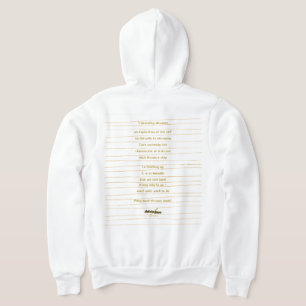 Liminaliteit Volledige postbode van dichter Adiela Hoodie