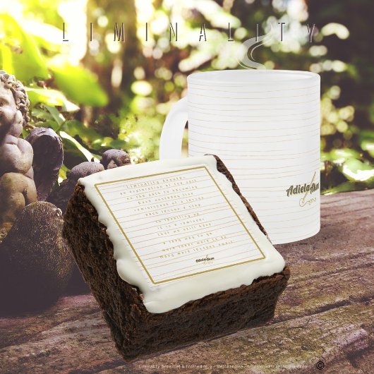 Liminality Frosted Mug par la poète Adiela Akoo