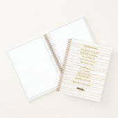 Liminality Hardcover Journal van Poet Adiela Akoo Notitieboek (Binnen)