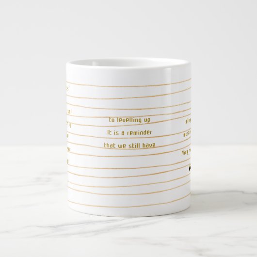 Liminality Jumbo Mok door Adiela Akoo (Voorkant)