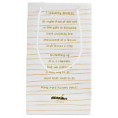 Liminality Petit sac cadeau par la poète Adiela Ak (Devant)