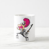 L'imitateur rock Star Rocker Musicien de café Mug (Centre)