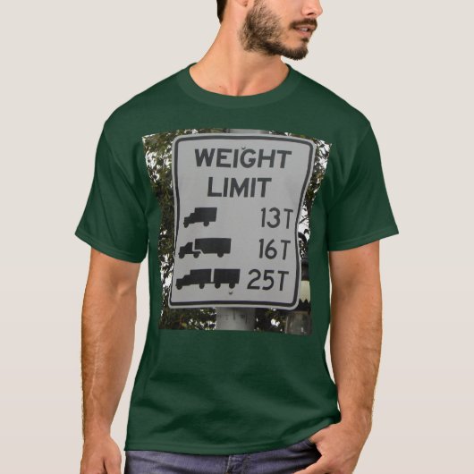 Limite de poids t-shirt (Devant)