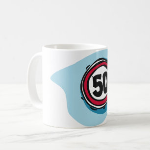 Limite de vitesse 50 Mug