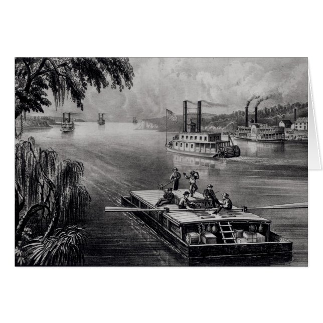 Limite en bas de la rivière (Devant horizontal)