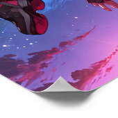 LIMITÉ | Skybound Dreams - Poster Cosmic Anime (Coin)