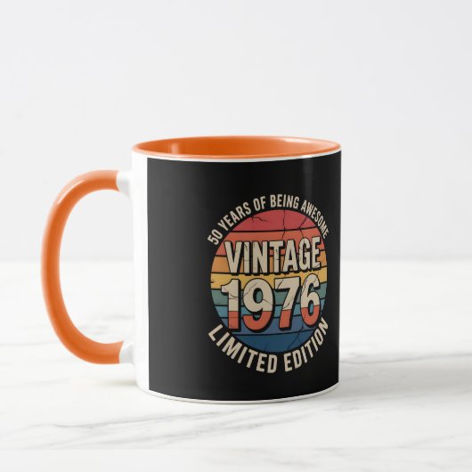 Limited Editie Geboortejaar 1976 Mok (Links)