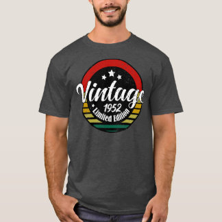 Limited Edition  1952 Verjaardag 71e verjaardag T-shirt