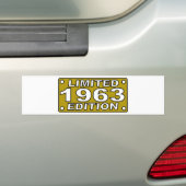 Limited-Edition-1963.png Bumpersticker (Op auto)