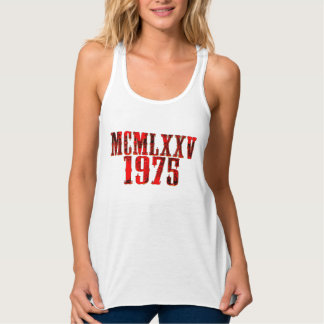 Limited Edition 1975 Birthday 50 year Tanktop