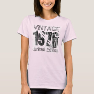  Limited Edition 1976 40th Birthday Stropdas-Dye T-shirt
